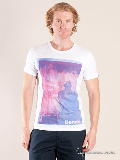 Футболка Bench, цвет белая