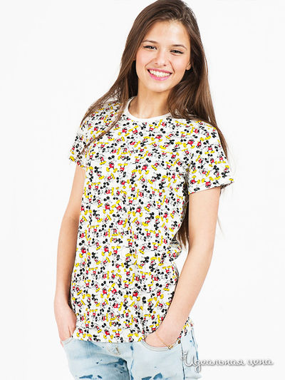 Футболка Disney, цвет желтая