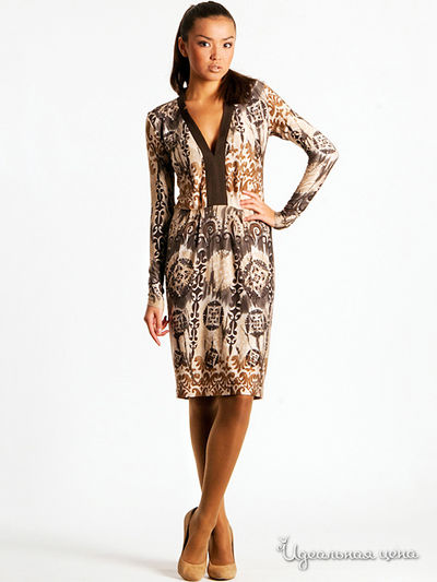 Платье Main Frill, цвет коричневое