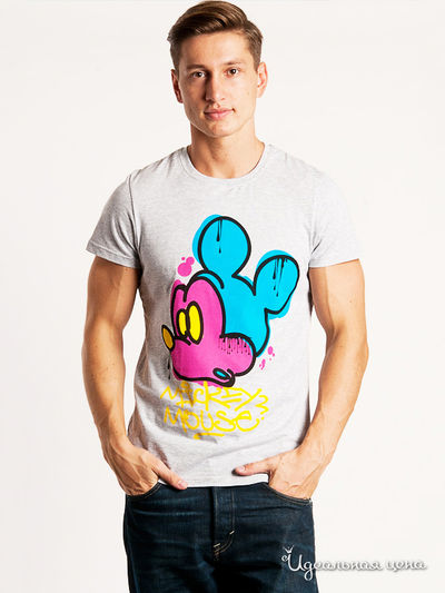 Футболка Disney, цвет серая