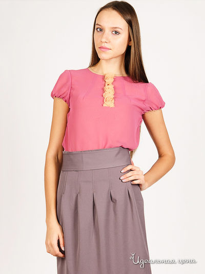 Блуза Main Frill, цвет розовая