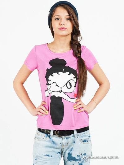 Футболка Disney, цвет розовая
