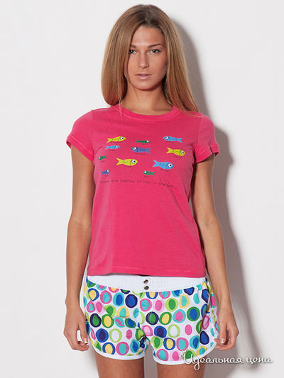 Футболка Desam, цвет розовая
