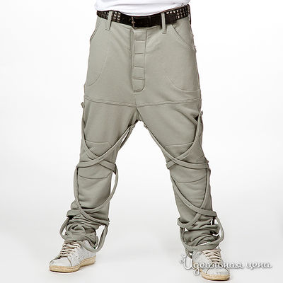 Брюки Curly House, цвет цвет серый