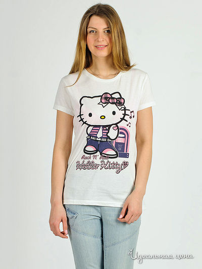 Футболка FOX, цвет белая