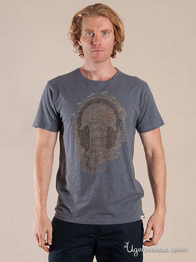 Футболка Bench, цвет темно-серая