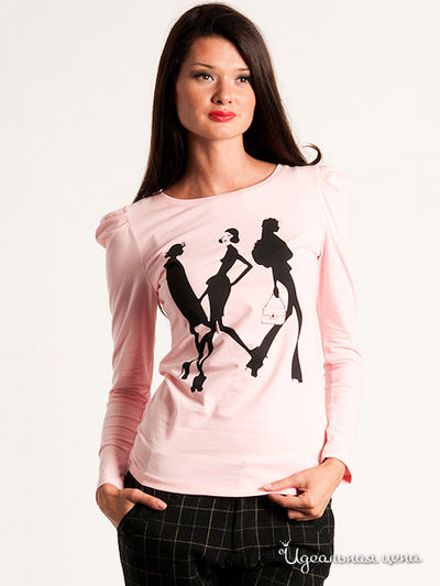 Лонгслив Baon, цвет розовый