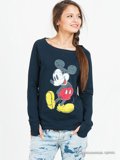 Лонгслив Disney, цвет синий