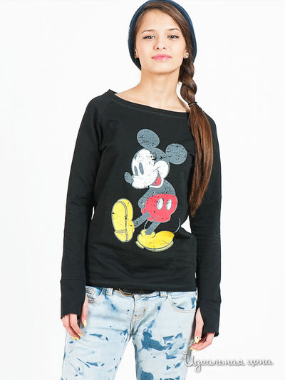 Лонгслив Disney, цвет черный