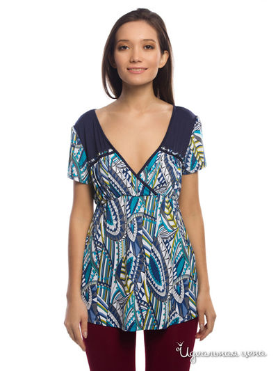 Туника My Collection, цвет голубая