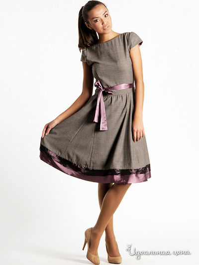 Платье Main Frill, цвет серое