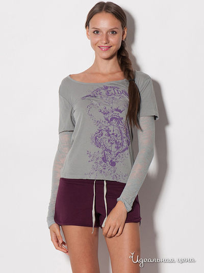 Лонгслив Nic Club, цвет серый