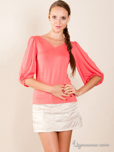 Блуза Angelina Dubrovskaya, цвет коралловая