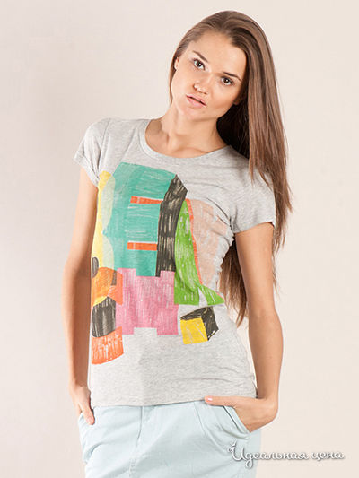 Футболка Bench, цвет серая