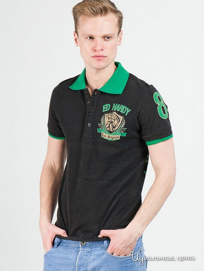 Поло Ed Hardy, цвет черное