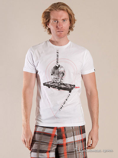 Футболка Bench, цвет белая