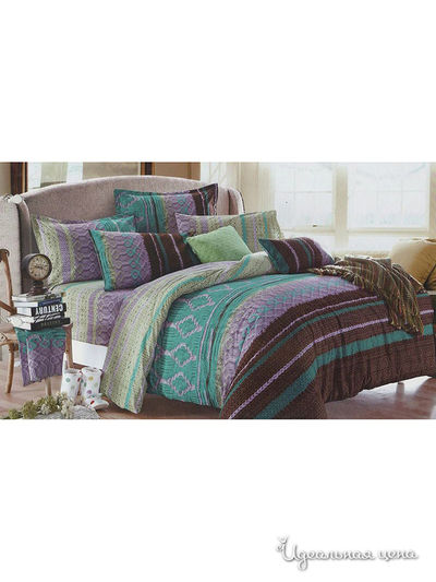 Комплект постельного белья Евро Kazanov.A., цвет мультиколор