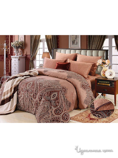 Комплект постельного белья семейный Kazanov.A., цвет коричневый