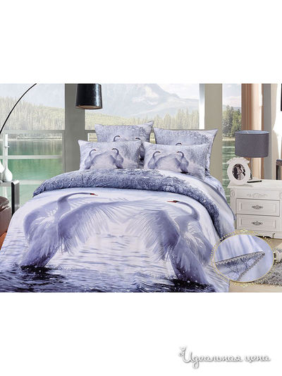 Комплект постельного белья Евро Kazanov.A., цвет мультиколор