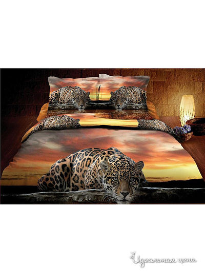 Комплект постельного белья Евро Kazanov.A., цвет мультиколор