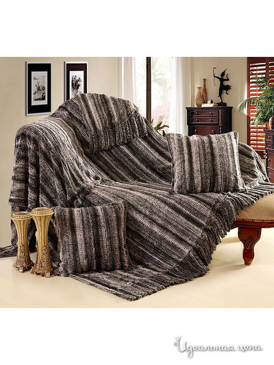 Плед 160х220 см Kazanov.A., цвет серый