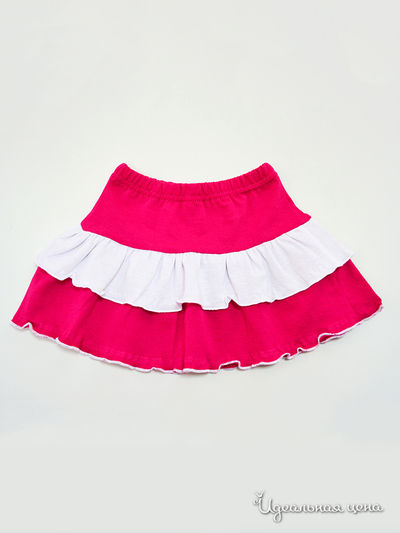 Юбка Figaro, цвет малиновый, белый