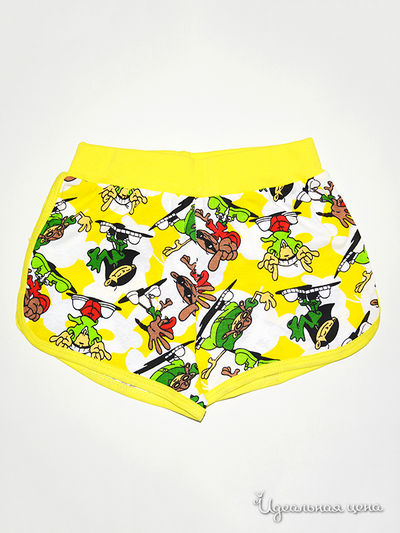 Шорты Figaro, цвет желтый