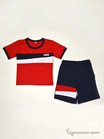 Комплект Figaro, цвет красный, темно-синий