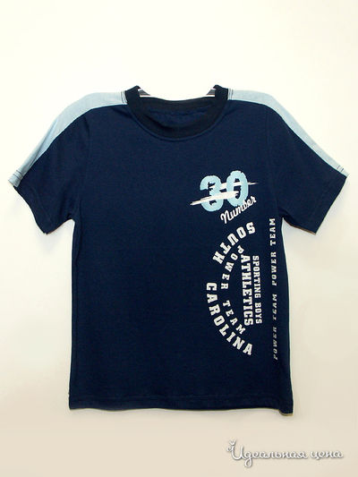 Футболка Figaro, цвет синий