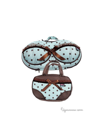 Комплект для хранения нижнего белья Provence Brabag, цвет бирюзовый