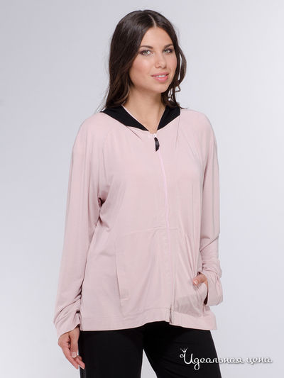 Свитшот Cotton Club, цвет розовый, черный