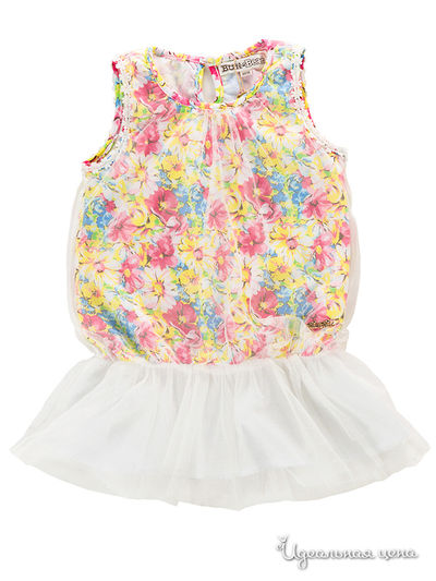 платье Bodi Bear, цвет розовое