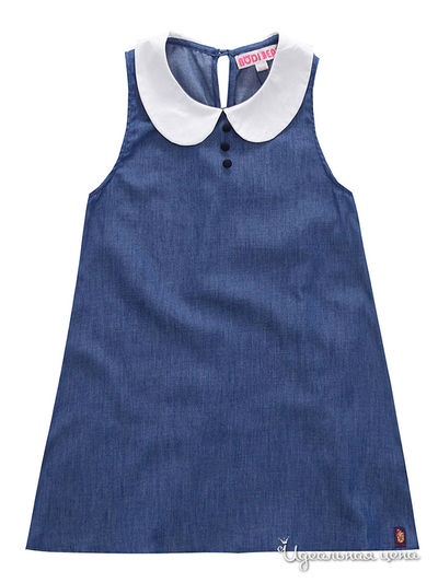 платье Bodi Bear, цвет синее