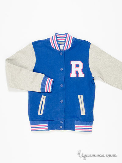 Толстовка Young Reporter, цвет синий, серый