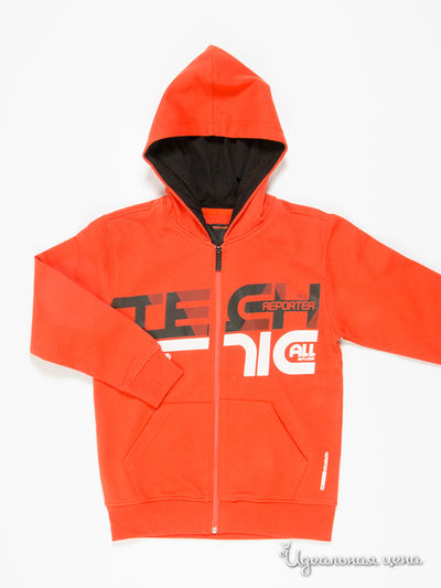 Толстовка Young Reporter, цвет оранжевый