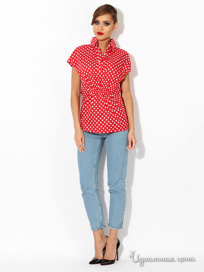 Блуза Tutto Bene, цвет красный