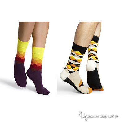 Носки Happy Socks, цвет мультиколор