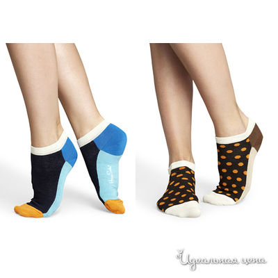 Носки, 2 пары Happy Socks, цвет мультиколор