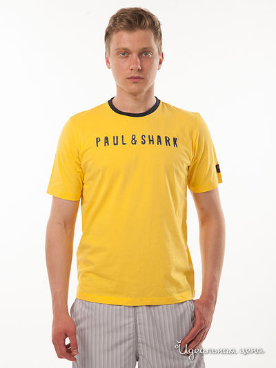 Футболка Paul & Shark, цвет желтый