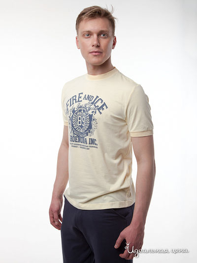 Футболка Bogner, цвет светло-желтый