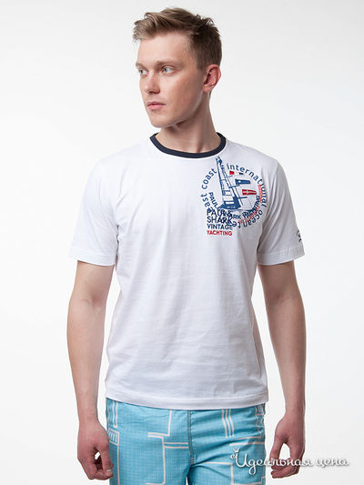 Футболка Paul & Shark, цвет белый