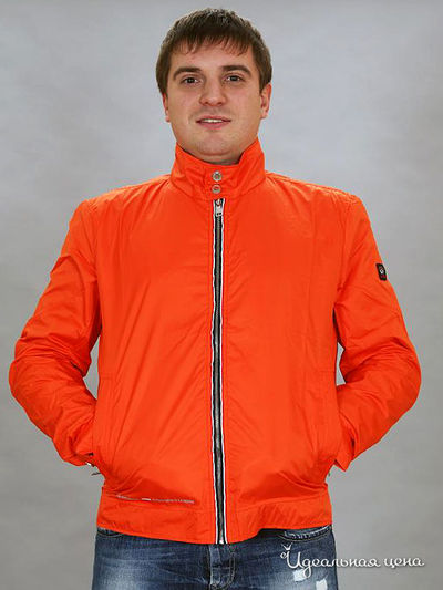 Ветровка Paul & Shark, цвет оранжевая