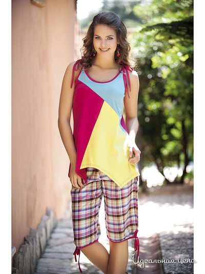 Комплект Shirly, цвет желтый, голубой, красный