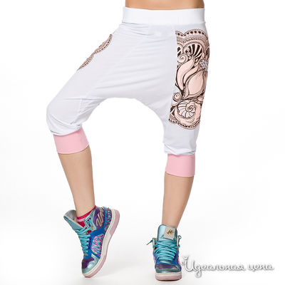 Брюки Curly House, цвет цвет белый