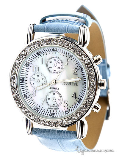 Часы наручные Bora, цвет голубые