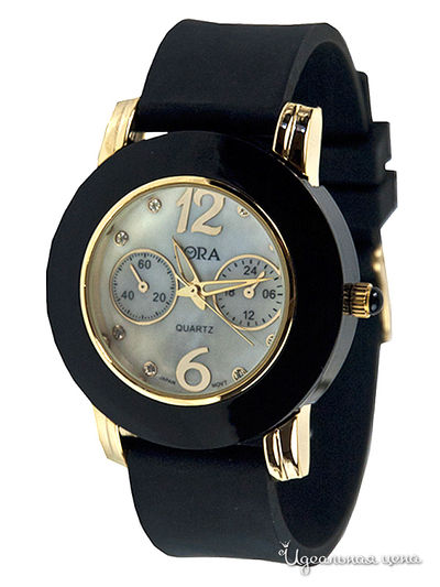 Часы наручные Bora, цвет черный