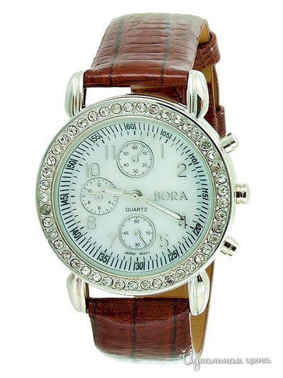 Часы наручные Bora, цвет коричневый