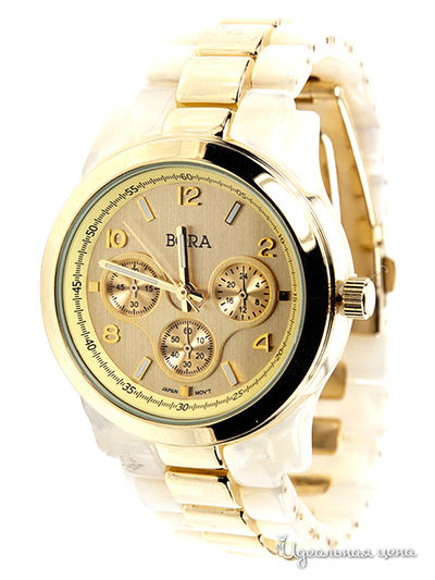 Часы наручные Bora, цвет золотой