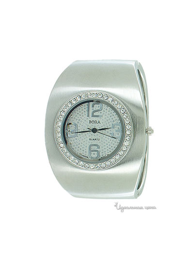 Часы наручные Bora, цвет серебряный
