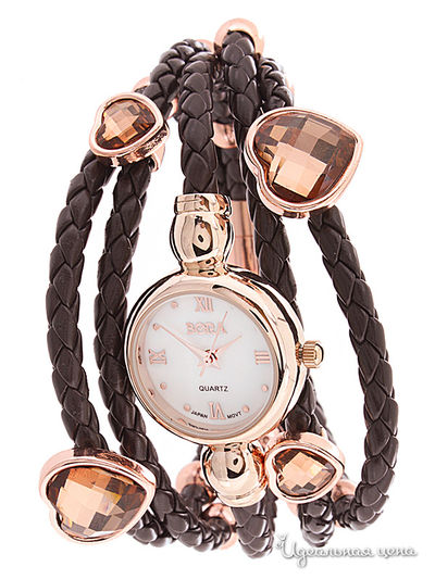 Часы наручные Bora, цвет коричневые